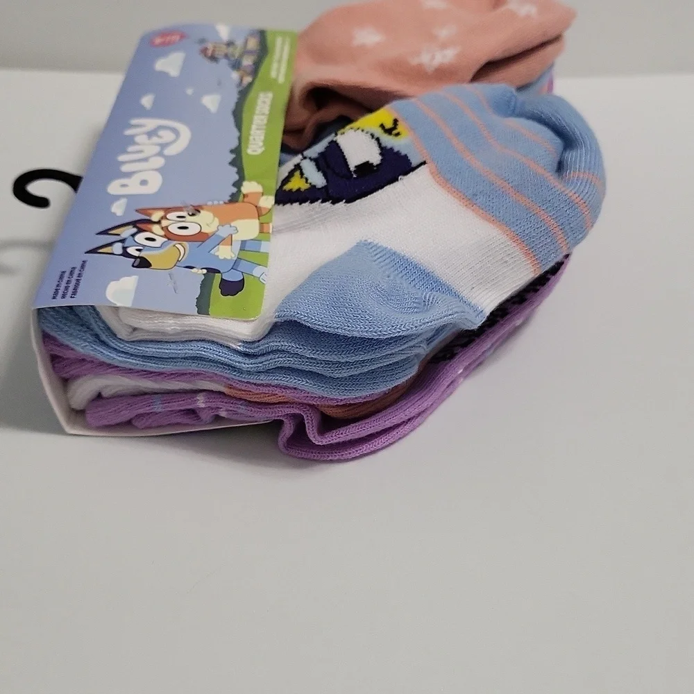 Bluey Quarter Socks Set